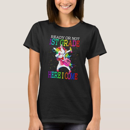 Fertig oder nicht 1. Klasse hier komme ich wieder T-Shirt (Vorderseite)