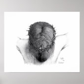 "Fertig" - Pointillismus Poster (Vorne)