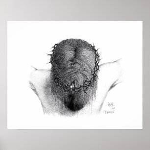 "Fertig" - Pointillismus Poster