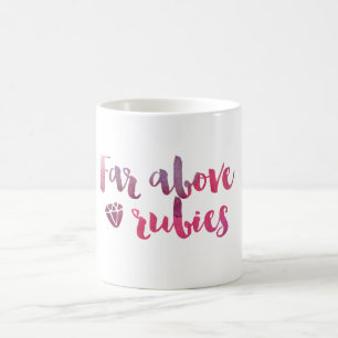 Fertig über Rubies - Sprichwörter 31 Tasse