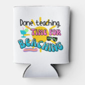 Fertig Unterricht. Zeit zum Begehen mit Sonnensche Dosenkühler (Vorderseite)