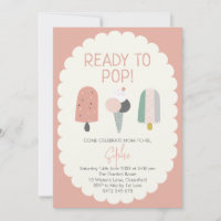 Fertig zum Platzen - Einladung zur Babyparty mit E