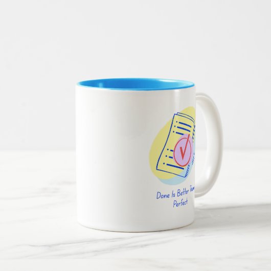 Fertige Beats Perfekte Tasse (VorderseiteRechts)