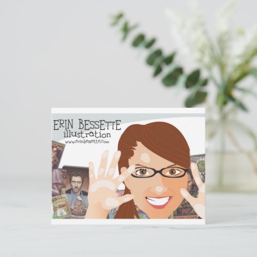 fertige Mailer Postkarte (Stehend Vorderseite)