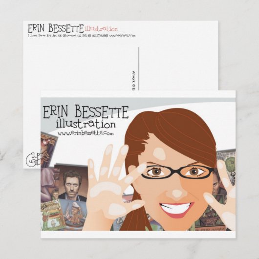 fertige Mailer Postkarte (Vorne/Hinten)