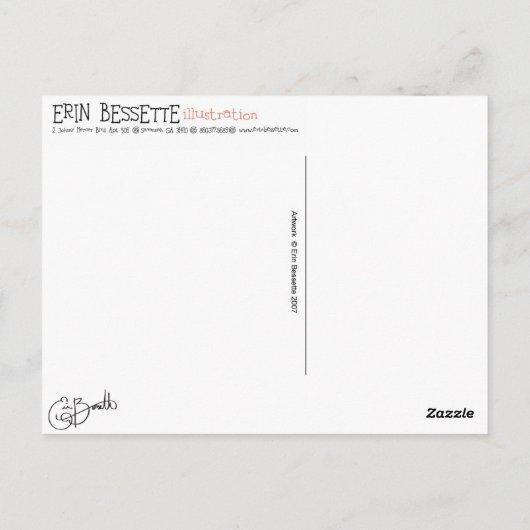 fertige Mailer Postkarte (Rückseite)