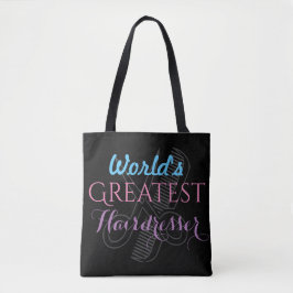 Fertigen bestster der Friseur-Name der Welt Tasche