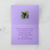 Fertigen geheime Schwester Toilette-Bfly besonders Karte (Innenseite)