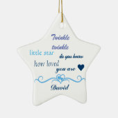 Fertigen Sie, Baby-Stern besonders an Keramikornament (Rechts)