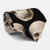 Fertigen Sie coole Schädel-Party-Krawatte Krawatte (Gerollt)
