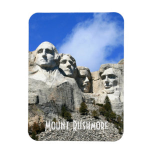 Fertigen Sie der Mount Rushmore nationales Magnet