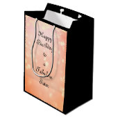 Fertigen Sie diese alles- Gute zum Mittlere Geschenktüte (Rückseite Schrägansicht)