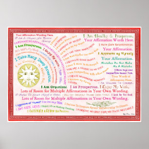 Fertigen Sie diese Sonnenaufgang-Bestätigung Poster