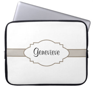 Fertigen Sie es besonders an! Nummernschild Laptopschutzhülle