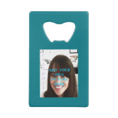 Fertigen Sie Foto. besonders an. Geldbeutel Flaschenöffner (Rückseite)