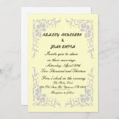 Fertigen Sie Hochzeit besonders an Einladung (Vorne/Hinten)