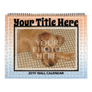 Fertigen Sie Ihr eigenes Hunde-oder Kalender