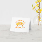 Fertigen Sie Ihr eigenes notecard besonders an Karte (Gelbe Blume)