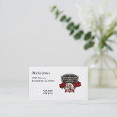 Fertigen Sie Ihr Logo Name Bicycle Company Visitenkarte (Stehend Vorderseite)