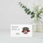 Fertigen Sie Ihr Logo Name Bicycle Company Visitenkarte (Stehend Vorderseite)