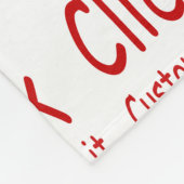 Fertigen Sie Ihre eigene Fleece-Decke besonders an Fleecedecke (Ecke)