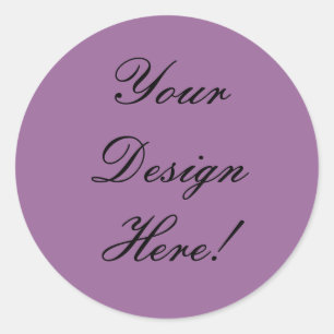 Fertigen Sie Ihre eigene Hochzeits-Aufkleber-große Runder Aufkleber
