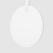 Fertigen Sie Ihre eigene Kreis-Förmige Ornament (Vorderseite)