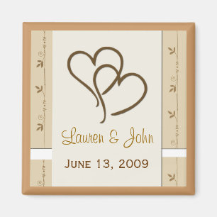 Fertigen Sie Ihre Selbst Save the Date… besonder Magnet