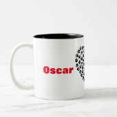 Fertigen Sie Ihre Tasse der Name des Haustieres (Links)