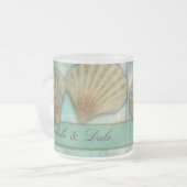 Fertigen Sie Ihren eigenen Seashellentwurf Mattglastasse (Vorderseite Links)