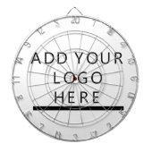 Fertigen Sie Logo kundenspezifisch an Dartscheibe (vorne)