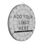 Fertigen Sie Logo kundenspezifisch an Dartscheibe (Vorderseite Links)