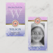 Fertigen Sie Militärmama-Karte besonders an Telefonnummerkarte (Vorne/Hinten)