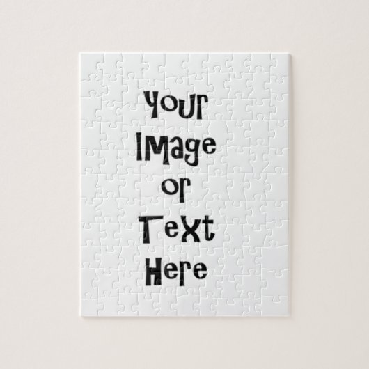 Fertigen Sie mit personalisierten Bildern und Text Puzzle (Vertikal)