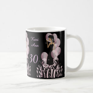 Fertigen Sie nobles Diva-Mädchen - Rosa besonders Kaffeetasse