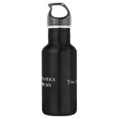 Fertigen Sie personalisierte Trio-Gymnastik-Reise Edelstahlflasche (Rückseite)
