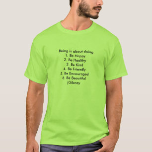 Fertigen Sie ProductBeing ist über das Handeln des T-Shirt