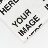 Fertigen Sie Produkt besonders an Fleecedecke (Ecke)