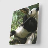 Fertigen Sie Produkt besonders an Quadratische Wanduhr (Winkel)