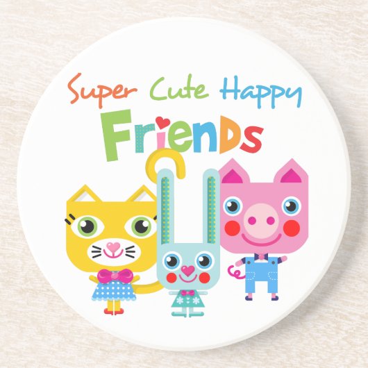 Fertigen Sie Produkt besonders an Sandstein Untersetzer (Vorne)