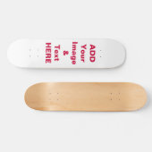 Fertigen Sie Skateboard addieren Bild-u. (Horizontal)