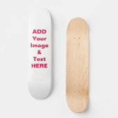 Fertigen Sie Skateboard addieren Bild-u. (Vorderseite)