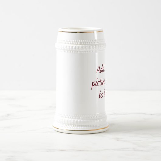 Fertigen Sie - Stein besonders an Bierglas (Mittel)