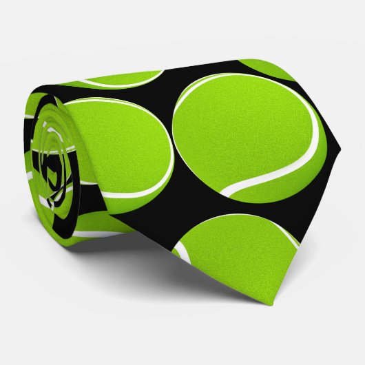 Fertigen Sie Tennis-Ball-Party besonders an Krawatte (Gerollt)
