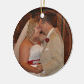 fertigen Sie w/special Foto Keramik Ornament (Links)