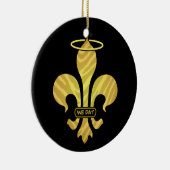 Fertigen Sie "wir Dat" Verzierung kundenspezifisch Keramikornament (Rechts)