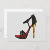 Fertiger Abend Sandkarte Postkarte (Vorne/Hinten)