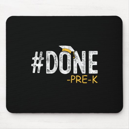 Fertiger Pre-k Preschool-Abschluss 2025 Geschenke  Mousepad (Vorne)