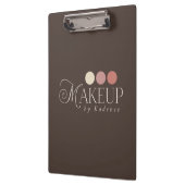 Fertiges Logo Marken Make-up-Artist Klemmbrett (Links)