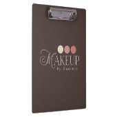 Fertiges Logo Marken Make-up-Artist Klemmbrett (Rechts)